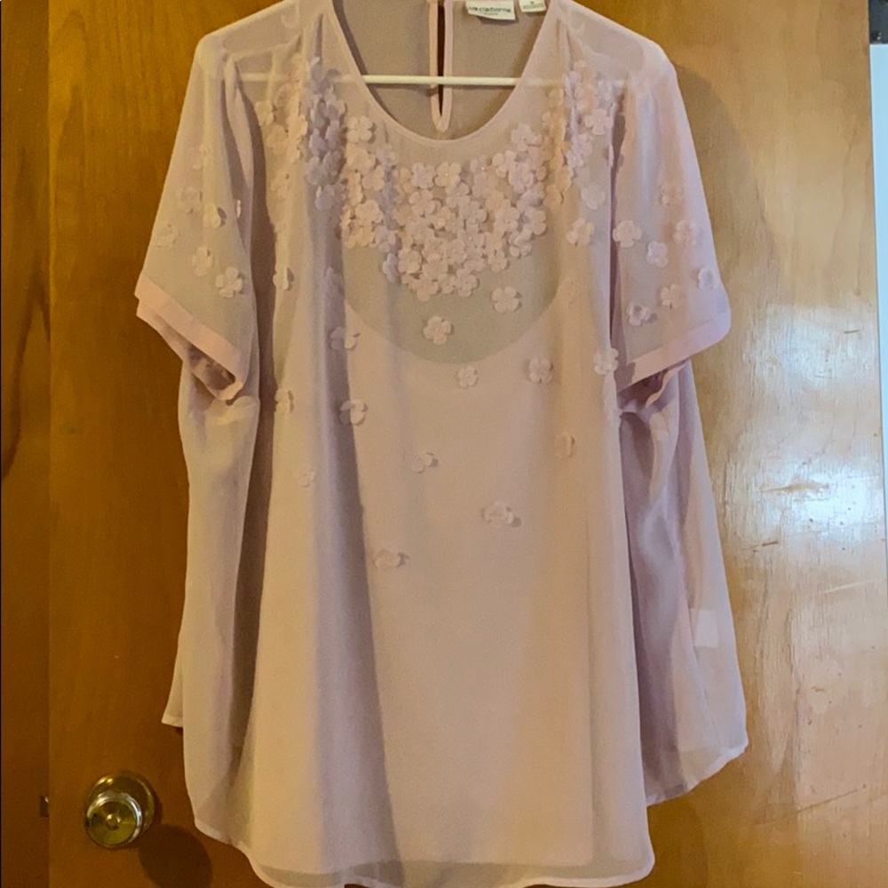 Sheer dainty top
